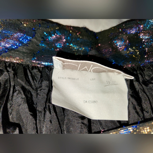 Vintage CIMONE 90's Metallic Skirt - Picture 5 of 8